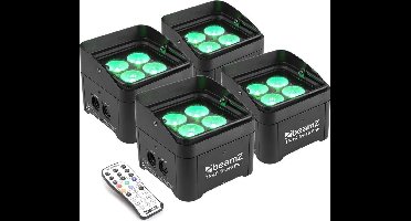 Lichtset voor truss - BeamZ TP46 truss verlichting voor plaatsing in vierkante truss