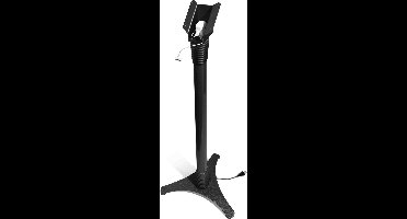 Tablet Floor Adjustable Stand Mnt Black