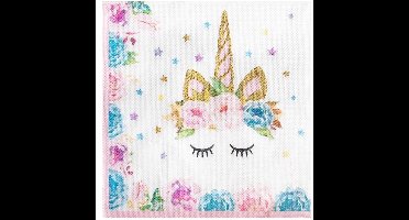 Daily Style – Servetten – Unicorn Wimpers – 20 stuks – Feest & Tafel Decoratie