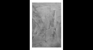 Wecon home Basics - Anna - Hoogpolig vloerkleed - 70x140 cm - grijs - Superzacht - Fluffy