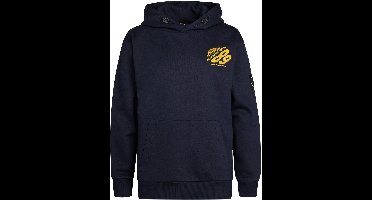 Petrol Industries - Jongens Grafische Hoodie Olympic - Blauw - Maat 104