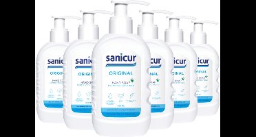 Sanicur Handzeep Original - 6 x 300 ml - Voordeelverpakking