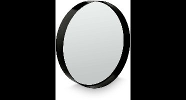 vtwonen - Basic - Spiegel - Zwart - Metaal - 30x30x4cm