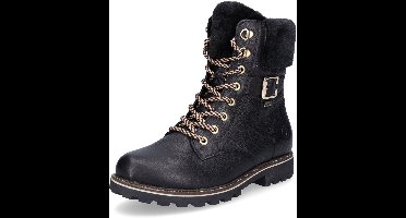 Remonte dames veterboot zwart