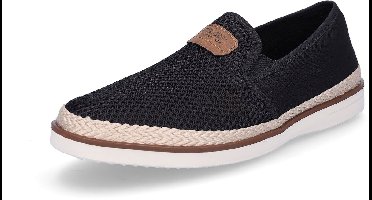 Rieker herenschoen slip-on zwart