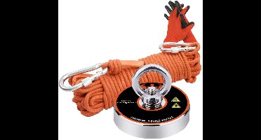 DailySupplies® Magneetvissen Starterspakket - Magneetdetectors Kinderen en Volwassenen - Zilver
