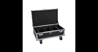 Roadinger Case für 6x AKKU UP-4 Ladefunktion und Rollen - Case voor effect