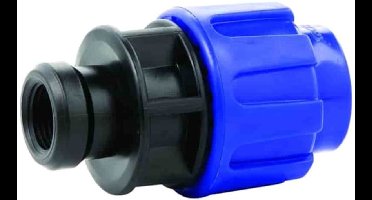 PP PE Rohr Verschraubung Kupplung 25 x 1/2" IG