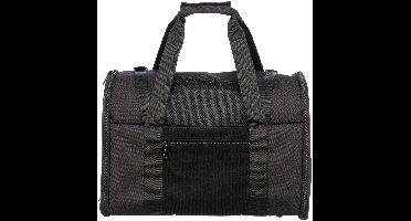 Trixie - Honden Rugtas - Rugzak Connor - Hele Kleine Honden - Tot 8 Kg - Zwart / Grijs - 42X21X29 CM