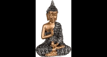 Decoratief beeldje, Boeddha, ca. 8,5 x 5 x 13 cm,