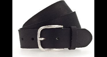 MUSTANG Leren riem Classic Women Leather Belt W110 Black zwart