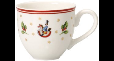 Villeroy & Boch Toy's Delight Espressokop Kerst - 0.10 liter - Rood/wit