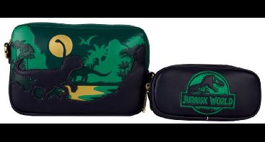Jurassic Park Loungefly - Jurassic World Schoudertas groen Dames