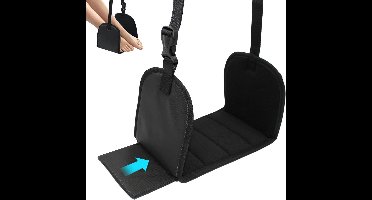 Verstelbare Voetsteun voor Reizen - Premium Foam - Ergonomisch ontworpen - Ideaal voor Vliegreizen, Kantoor, Thuis en in de Auto