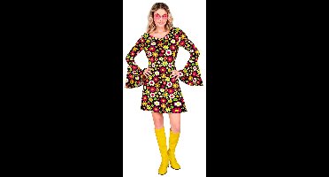 70s jurk flowers
