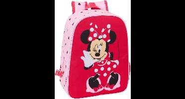 Schoolrugzak Minnie Mouse Naive Roze 26 x 34 x 11 cm
