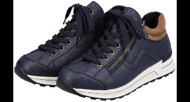 Rieker lage damesschoenen N1400-14 blauw