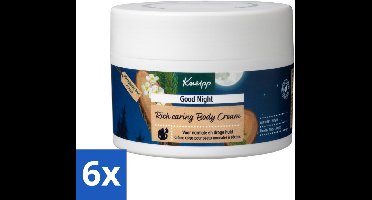 Kneipp - Body crème - Good Night - Alpenden & Amyris - 200 ml - Voordeelverpakking - 6 stuks