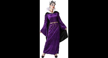 ATOSA - Vrouwen paarse koningin vermomming - XS / S (34 tot 36)