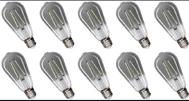 Spectrum LED Lamp E27 2.5W 230V - 150 Lumen - 4000K Neutraal wit - Natuurlijk licht - Energiezuinig - 10 stuks