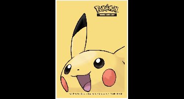Ultra Pro - Pokémon TCG - Pikachu Deck Protector Sleeves 65 pcs (63 x 89 mm) - UK