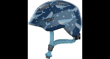 Abus Smiley 3.0 - Fietshelm - Kinderen Blue Whale M (50 - 55 cm)