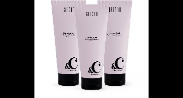 JANZEN Shower Scrub &C Vanilla Peach & Happiness 3-pack