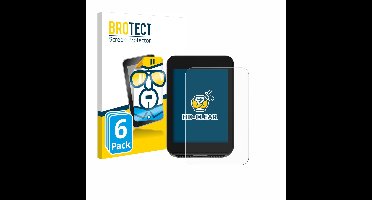 BROTECT - Screenprotector voor Bikevee BKV310A 2.4" - Folie Beschermfolie transparant 6 Stuks