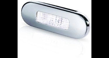 Hella LED-traplamp beige roestvrij gesatineerd