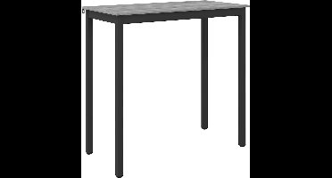 vidaXL - Staande - Bartafel - Bewerkt - hout