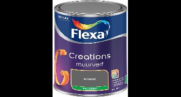 Flexa - Creations Muurverf Extra Mat - Antraciet - Mengverf - 1 L
