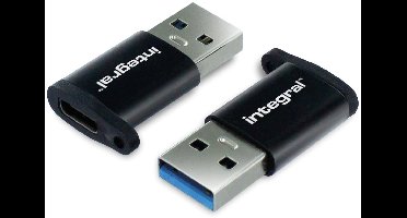 Integral INADUSB3.0CTOATW tussenstuk voor kabels Zwart