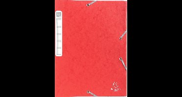 Exacompta 25x Cartobox Archiefdoos Rug 25mm - A4 (vlak geleverd) - Rood - 18509H
