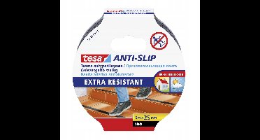 Tesa - Antislip Tape - Zwart - 5m x 25mm
