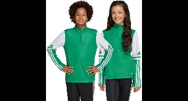 adidas Sweater Kinderen Squadra 25 Training Top Groen-Wit - Maat 164cm