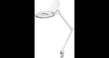 Goobay premium LED loeplamp | 650 lm | 8W | bureauklem | wit