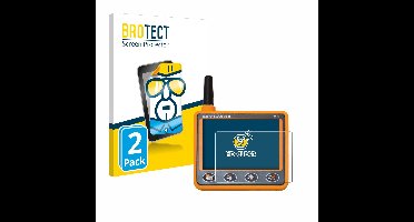 BROTECT - Screenprotector voor Skytraxx 2.1 Vario - Folie Beschermfolie transparant 2 Stuks