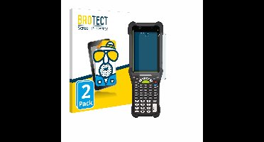 BROTECT - Screenprotector voor Zebra MC9400 - Folie Beschermfolie matte 2 Stuks