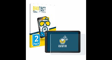 BROTECT - Screenprotector voor Garmin dezl LGV800 - Folie Beschermfolie matte 2 Stuks
