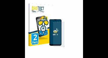 BROTECT - Screenprotector voor Samsung Galaxy A02s - Folie Beschermfolie matte 2 Stuks
