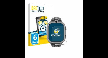 BROTECT - Screenprotector voor Valdus DF91 - Folie Beschermfolie transparant 6 Stuks