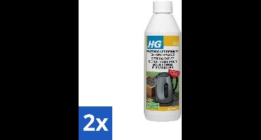 2 x HG Waterkokerreiniger En -ontkalker 500 ml - Waterkoker Reiniger - Ontkalker Waterkoker - Kalkaanslag Verwijderen - Waterkoker Schoonmaken - HG Waterkokerreiniger