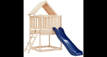 vidaXL - Speelhuis - massief - grenenhout