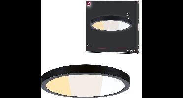 LED-paneel Abia 2 White Select Schemergestuurde bewegingsmelder (HF) rond 400mm 16W 1400lm 2700 - 4000K Zwart