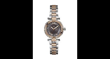 Gc Gc Cablechic Quartz Analoog Horloge Zilver Toon & Rose Goud Toon Case: 100% Stainless Steel | Armband: 100% Stainless Steel 32 mm Y18015L5MF