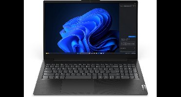 Lenovo V15 G5 IRL Intel® Core™ i5 i5-13420H Laptop 39,6 cm (15.6") Full HD 16 GB DDR5-SDRAM 512 GB SSD Wi-Fi 6 (802.11ax) Windows 11 Pro Engels Zwart