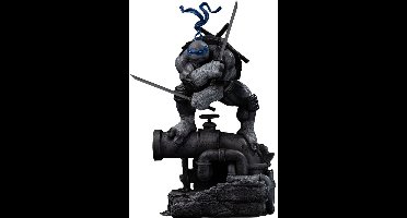Iron Studios Teenage Mutant Ninja Turtles Art Scale Statue 1/10 Leonardo Black and White Variant 26 cm heo exclusive Beeld