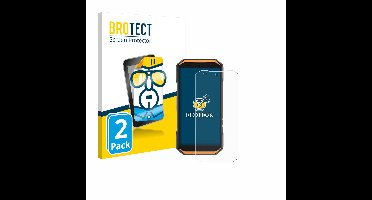 BROTECT - Screenprotector voor Ulefone Armor X32 - Folie Beschermfolie transparant 2 Stuks
