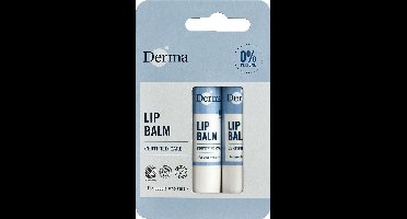 Derma Family Lipbalsem - 2 stuks