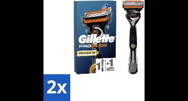 Gillette - ProGlide Power – Scheersysteem – Elektrisch - Voordeelverpakking - 2 stuks